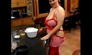 I Fuck My Naughty Pussy at bottom the Kitchen Wine bar (Free Preview)