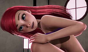 Redheaded Little Mermaid Ariel gets creampied underline from Jasmine - Disney Porn